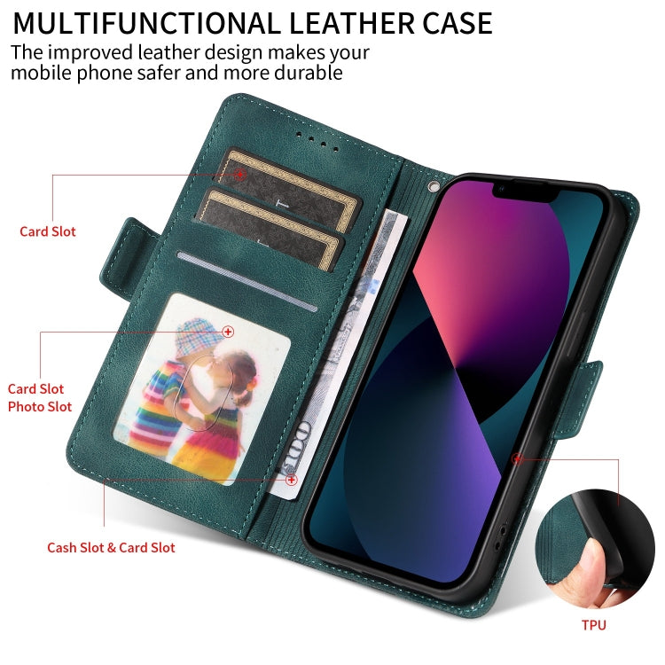 Embossed Rhombus Starry Leather Phone Case, For iPhone 13, For iPhone 12 Pro Max, For iPhone 12 / 12 Pro, For iPhone 11 Pro Max, For iPhone 11, For iPhone XR, For iPhone XS Max, For iPhone 7 Plus / 8 Plus