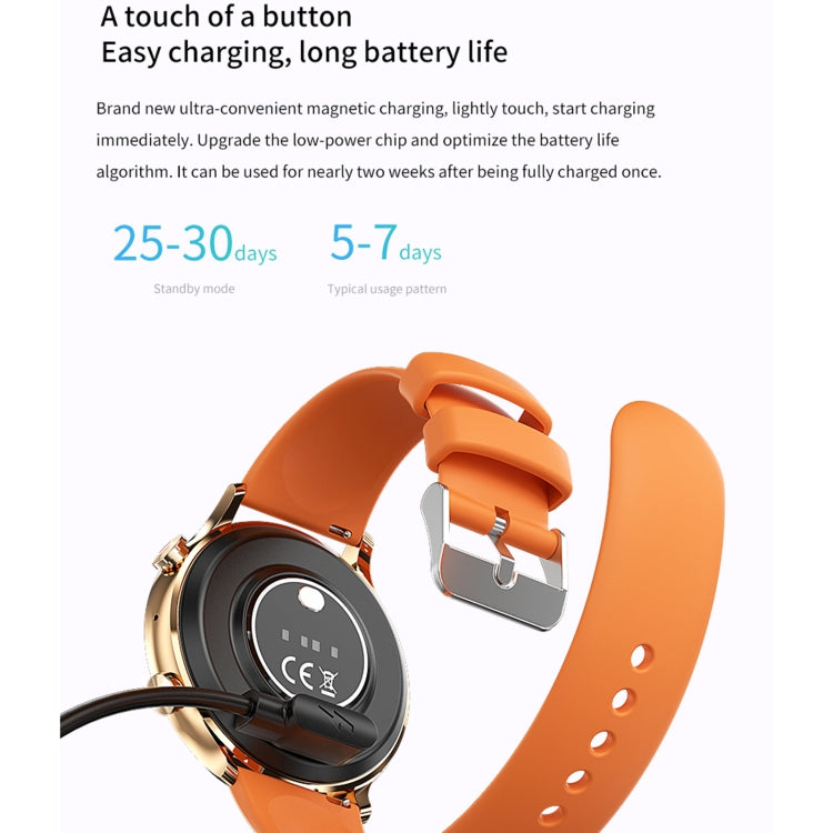 Montre connectée sport QS40 1,39 pouces BT5.2, prend en charge les appels Bluetooth / le suivi du sommeil / de l'oxygène sanguin / de la température / de la fréquence cardiaque / de la tension artérielle