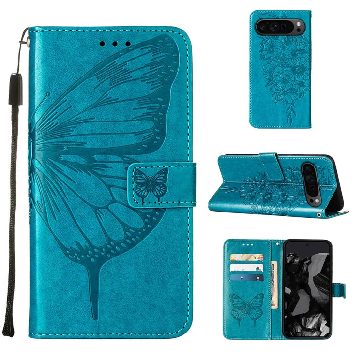 Embossed Butterfly Leather Phone Case, For Google Pixel 11 Pro XL, For Google Pixel 11 Pro / 11, For Google Pixel 10 Pro XL, For Google Pixel 10 / 10 Pro+, For Google Pixel 9a, For Google Pixel 9 Pro XL, For Google Pixel 9 Pro, For Google Pixel 9      ...