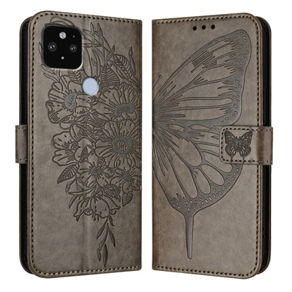 Embossed Butterfly Leather Phone Case, For Google Pixel 7 Pro, For Google Pixel 7, For Google Pixel 6a, For Google Pixel 6 Pro, For Google Pixel 6, For Google Pixel 5a 5G, For Google Pixel 5 XL / Pixel 4a 5G, For Google Pixel 5