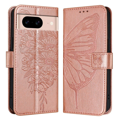 Embossed Butterfly Leather Phone Case, For Google Pixel 11 Pro XL, For Google Pixel 11 Pro / 11, For Google Pixel 10 Pro XL, For Google Pixel 10 / 10 Pro+, For Google Pixel 9a, For Google Pixel 9 Pro XL, For Google Pixel 9 Pro, For Google Pixel 9      ...