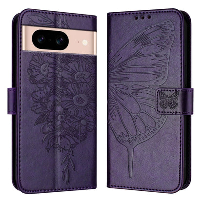 Embossed Butterfly Leather Phone Case, For Google Pixel 11 Pro XL, For Google Pixel 11 Pro / 11, For Google Pixel 10 Pro XL, For Google Pixel 10 / 10 Pro+, For Google Pixel 9a, For Google Pixel 9 Pro XL, For Google Pixel 9 Pro, For Google Pixel 9      ...