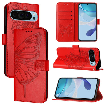 Embossed Butterfly Leather Phone Case, For Google Pixel 11 Pro XL, For Google Pixel 11 Pro / 11, For Google Pixel 10 Pro XL, For Google Pixel 10 / 10 Pro+, For Google Pixel 9a, For Google Pixel 9 Pro XL, For Google Pixel 9 Pro, For Google Pixel 9      ...
