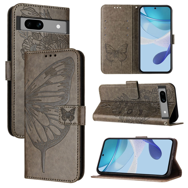 Embossed Butterfly Leather Phone Case, For Google Pixel 11 Pro XL, For Google Pixel 11 Pro / 11, For Google Pixel 10 Pro XL, For Google Pixel 10 / 10 Pro+, For Google Pixel 9a, For Google Pixel 9 Pro XL, For Google Pixel 9 Pro, For Google Pixel 9      ...