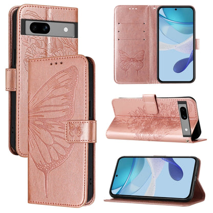 Embossed Butterfly Leather Phone Case, For Google Pixel 11 Pro XL, For Google Pixel 11 Pro / 11, For Google Pixel 10 Pro XL, For Google Pixel 10 / 10 Pro+, For Google Pixel 9a, For Google Pixel 9 Pro XL, For Google Pixel 9 Pro, For Google Pixel 9      ...