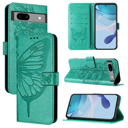 Embossed Butterfly Leather Phone Case, For Google Pixel 11 Pro XL, For Google Pixel 11 Pro / 11, For Google Pixel 10 Pro XL, For Google Pixel 10 / 10 Pro+, For Google Pixel 9a, For Google Pixel 9 Pro XL, For Google Pixel 9 Pro, For Google Pixel 9      ...