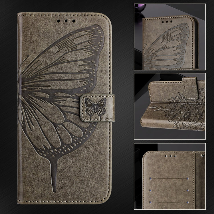 Embossed Butterfly Leather Phone Case, For Google Pixel 7 Pro, For Google Pixel 7, For Google Pixel 6a, For Google Pixel 6 Pro, For Google Pixel 6, For Google Pixel 5a 5G, For Google Pixel 5 XL / Pixel 4a 5G, For Google Pixel 5