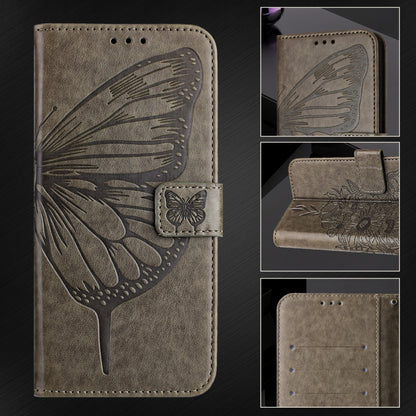 Embossed Butterfly Leather Phone Case, For Google Pixel 7 Pro, For Google Pixel 7, For Google Pixel 6a, For Google Pixel 6 Pro, For Google Pixel 6, For Google Pixel 5a 5G, For Google Pixel 5 XL / Pixel 4a 5G, For Google Pixel 5
