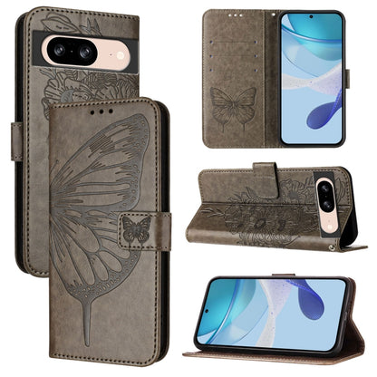 Embossed Butterfly Leather Phone Case, For Google Pixel 11 Pro XL, For Google Pixel 11 Pro / 11, For Google Pixel 10 Pro XL, For Google Pixel 10 / 10 Pro+, For Google Pixel 9a, For Google Pixel 9 Pro XL, For Google Pixel 9 Pro, For Google Pixel 9      ...