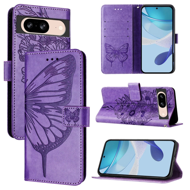 Embossed Butterfly Leather Phone Case, For Google Pixel 11 Pro XL, For Google Pixel 11 Pro / 11, For Google Pixel 10 Pro XL, For Google Pixel 10 / 10 Pro+, For Google Pixel 9a, For Google Pixel 9 Pro XL, For Google Pixel 9 Pro, For Google Pixel 9      ...