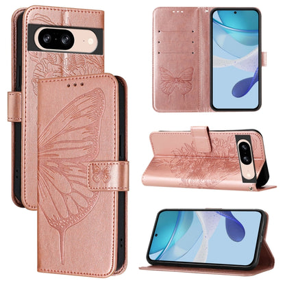 Embossed Butterfly Leather Phone Case, For Google Pixel 11 Pro XL, For Google Pixel 11 Pro / 11, For Google Pixel 10 Pro XL, For Google Pixel 10 / 10 Pro+, For Google Pixel 9a, For Google Pixel 9 Pro XL, For Google Pixel 9 Pro, For Google Pixel 9      ...