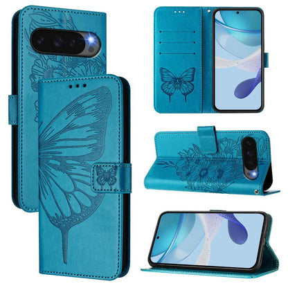 Embossed Butterfly Leather Phone Case, For Google Pixel 11 Pro XL, For Google Pixel 11 Pro / 11, For Google Pixel 10 Pro XL, For Google Pixel 10 / 10 Pro+, For Google Pixel 9a, For Google Pixel 9 Pro XL, For Google Pixel 9 Pro, For Google Pixel 9      ...