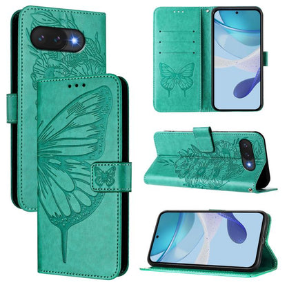 Embossed Butterfly Leather Phone Case, For Google Pixel 11 Pro XL, For Google Pixel 11 Pro / 11, For Google Pixel 10 Pro XL, For Google Pixel 10 / 10 Pro+, For Google Pixel 9a, For Google Pixel 9 Pro XL, For Google Pixel 9 Pro, For Google Pixel 9      ...