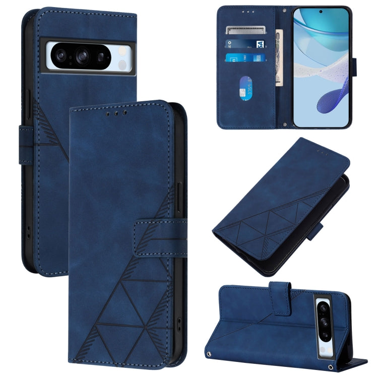 Crossbody 3D Embossed Flip Leather Phone Case, For Google Pixel 11 Pro XL, For Google Pixel 11 Pro / 11, For Google Pixel 10 Pro XL, For Google Pixel 10 / 10 Pro+, For Google Pixel 9a, For Google Pixel 9 Pro XL, For Google Pixel 9 Pro, For Google Pixel...