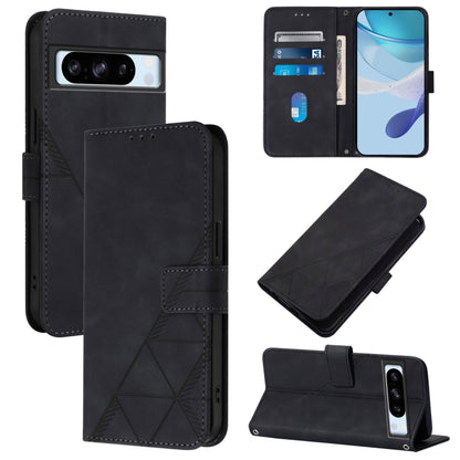 Crossbody 3D Embossed Flip Leather Phone Case, For Google Pixel 11 Pro XL, For Google Pixel 11 Pro / 11, For Google Pixel 10 Pro XL, For Google Pixel 10 / 10 Pro+, For Google Pixel 9a, For Google Pixel 9 Pro XL, For Google Pixel 9 Pro, For Google Pixel...
