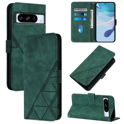 Crossbody 3D Embossed Flip Leather Phone Case, For Google Pixel 11 Pro XL, For Google Pixel 11 Pro / 11, For Google Pixel 10 Pro XL, For Google Pixel 10 / 10 Pro+, For Google Pixel 9a, For Google Pixel 9 Pro XL, For Google Pixel 9 Pro, For Google Pixel...