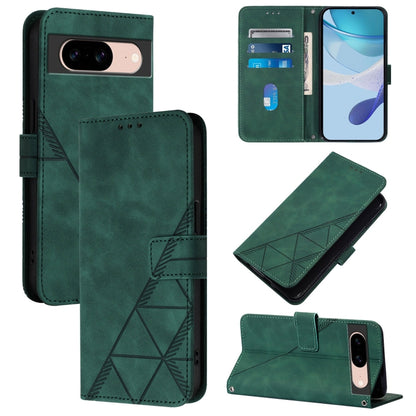 Crossbody 3D Embossed Flip Leather Phone Case, For Google Pixel 11 Pro XL, For Google Pixel 11 Pro / 11, For Google Pixel 10 Pro XL, For Google Pixel 10 / 10 Pro+, For Google Pixel 9a, For Google Pixel 9 Pro XL, For Google Pixel 9 Pro, For Google Pixel...