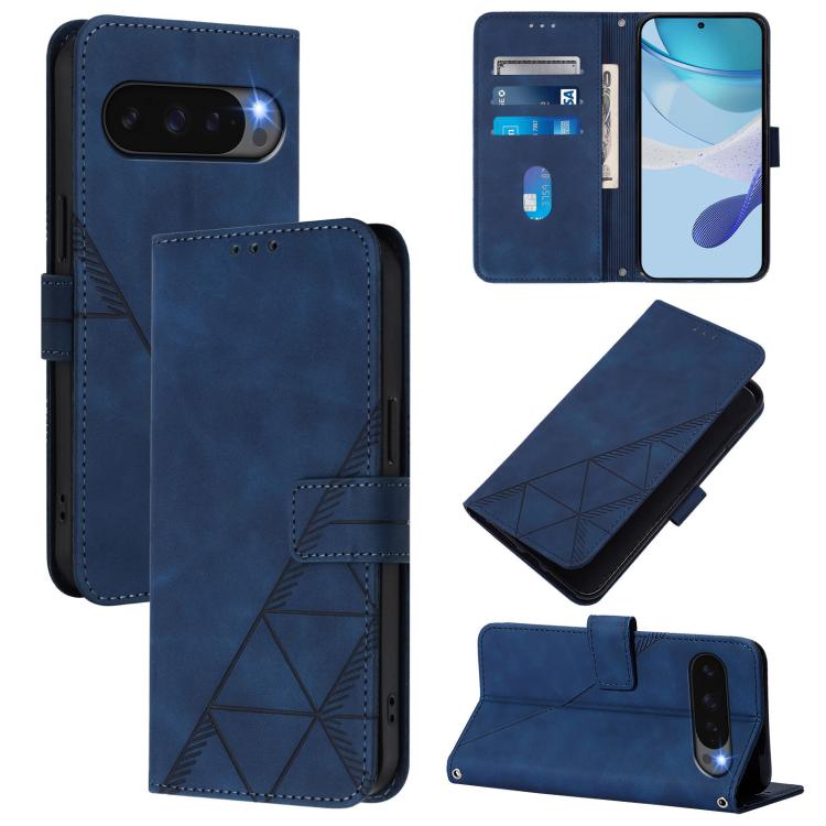 Crossbody 3D Embossed Flip Leather Phone Case, For Google Pixel 11 Pro XL, For Google Pixel 11 Pro / 11, For Google Pixel 10 Pro XL, For Google Pixel 10 / 10 Pro+, For Google Pixel 9a, For Google Pixel 9 Pro XL, For Google Pixel 9 Pro, For Google Pixel...