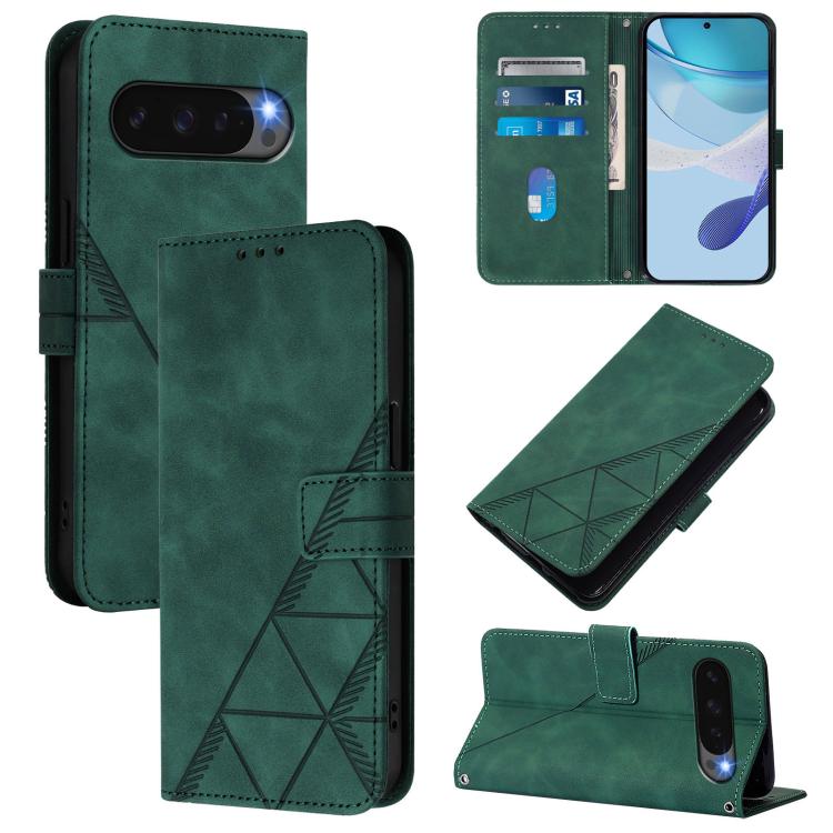Crossbody 3D Embossed Flip Leather Phone Case, For Google Pixel 11 Pro XL, For Google Pixel 11 Pro / 11, For Google Pixel 10 Pro XL, For Google Pixel 10 / 10 Pro+, For Google Pixel 9a, For Google Pixel 9 Pro XL, For Google Pixel 9 Pro, For Google Pixel...