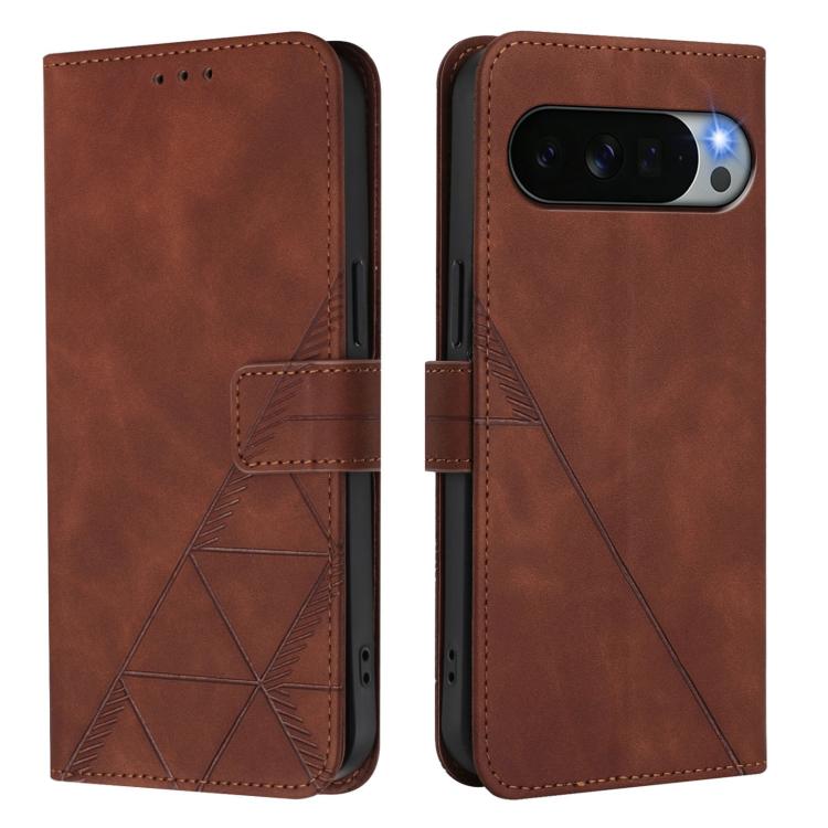 Crossbody 3D Embossed Flip Leather Phone Case, For Google Pixel 11 Pro XL, For Google Pixel 11 Pro / 11, For Google Pixel 10 Pro XL, For Google Pixel 10 / 10 Pro+, For Google Pixel 9a, For Google Pixel 9 Pro XL, For Google Pixel 9 Pro, For Google Pixel...