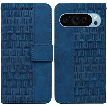 Geometric Embossed Leather Phone Case, For Google Pixel 10a, For Google Pixel 9a, For Google Pixel 9 Pro 5G, For Google Pixel 9, For Google Pixel 8a