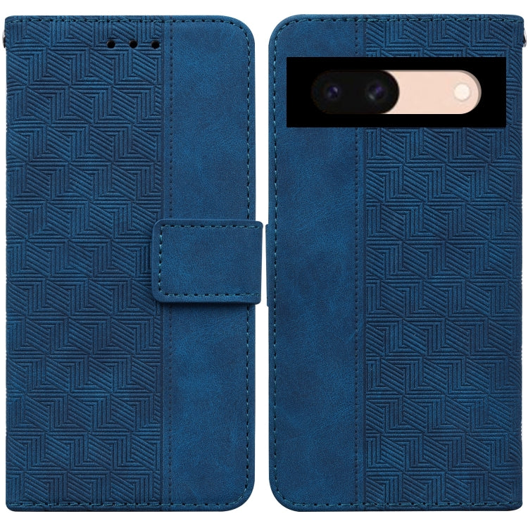 Geometric Embossed Leather Phone Case, For Google Pixel 10a, For Google Pixel 9a, For Google Pixel 9 Pro 5G, For Google Pixel 9, For Google Pixel 8a