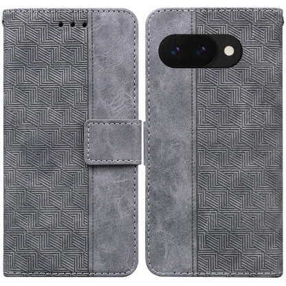 Geometric Embossed Leather Phone Case, For Google Pixel 10a, For Google Pixel 9a, For Google Pixel 9 Pro 5G, For Google Pixel 9, For Google Pixel 8a