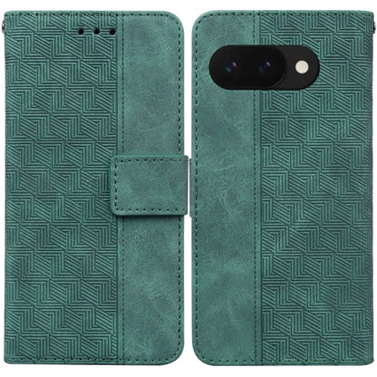 Geometric Embossed Leather Phone Case, For Google Pixel 10a, For Google Pixel 9a, For Google Pixel 9 Pro 5G, For Google Pixel 9, For Google Pixel 8a