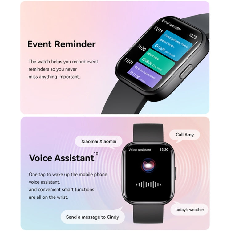 GTS6 1.69 inch Runmefit  Pressure MET BT Call Smart Watch, Heart Rate / Blood Pressure / Body Temperature