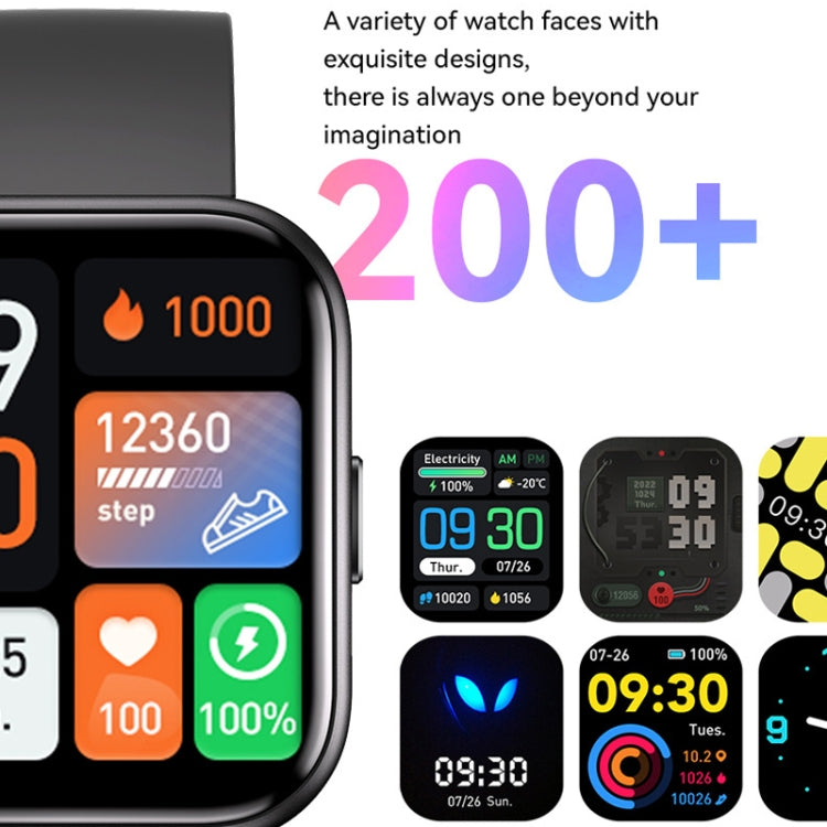 GTS6 1.69 inch Runmefit  Pressure MET BT Call Smart Watch, Heart Rate / Blood Pressure / Body Temperature