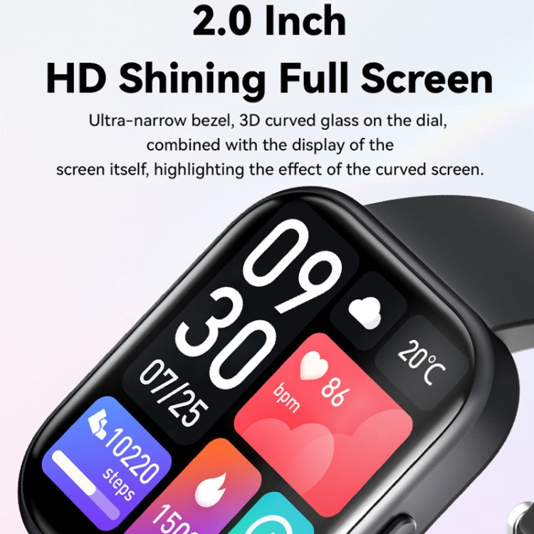 GTS6 1.69 inch Runmefit  Pressure MET BT Call Smart Watch, Heart Rate / Blood Pressure / Body Temperature