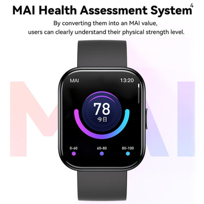 GTS6 1.69 inch Runmefit  Pressure MET BT Call Smart Watch, Heart Rate / Blood Pressure / Body Temperature