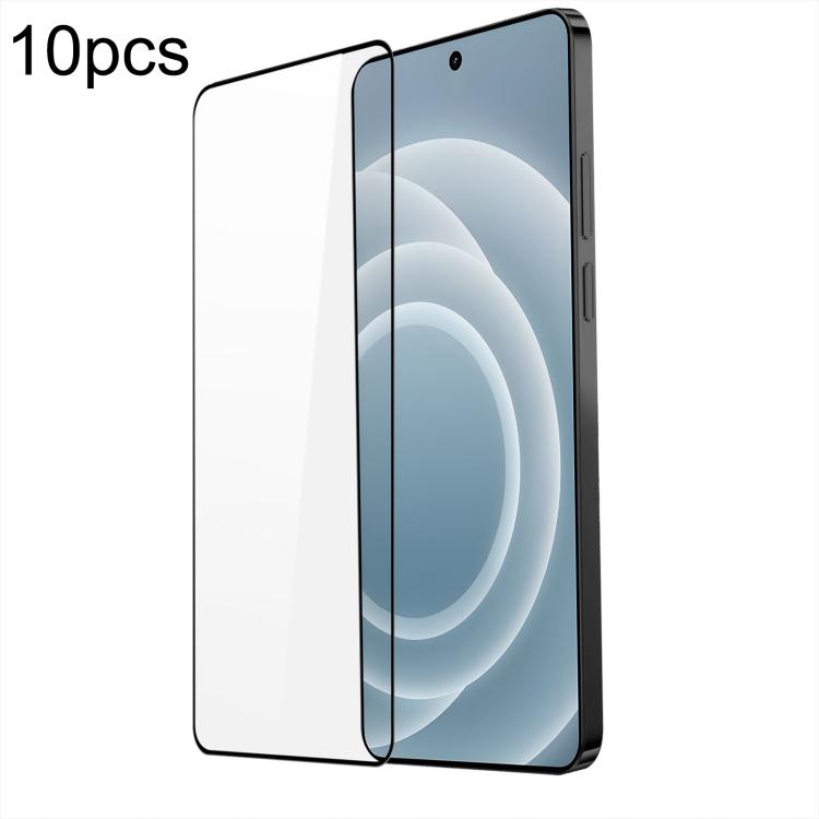 10pcs DUX DUCIS 0.33mm 9H Medium Alumina Tempered Glass Film, For Realme C100 5G, For Realme C100 4G, For Realme Narzo 100 Lite 5G, For Realme P4 Lite 4G / 5G, For Realme Neo8 5G, For Realme 16 5G, For Realme 16 Pro 5G, For Realme C85 5G / 15x 5G India...