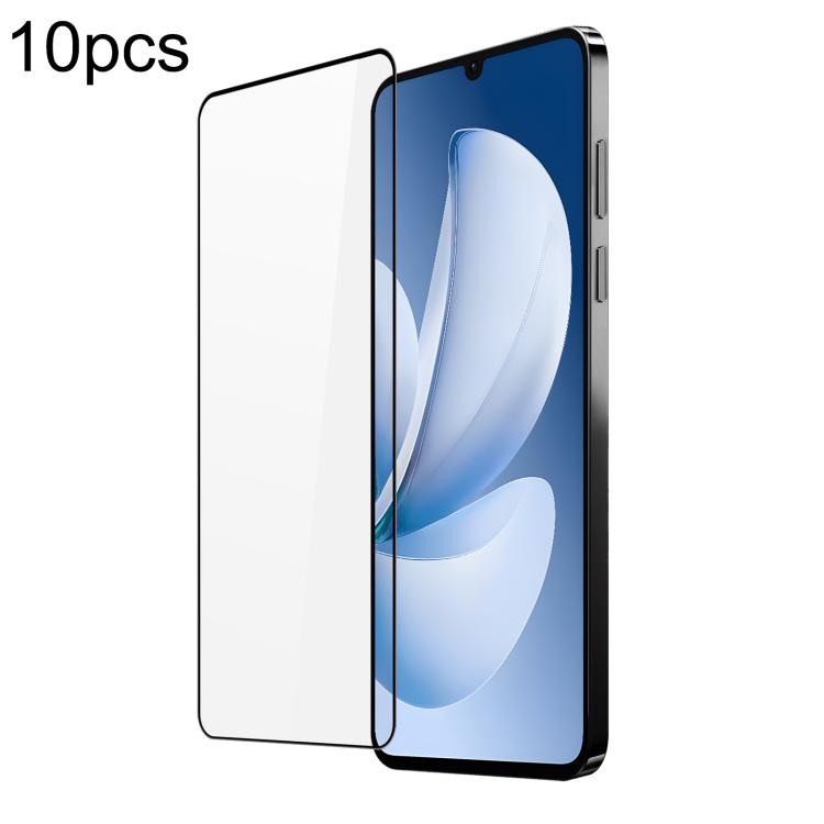 10pcs DUX DUCIS 0.33mm 9H Medium Alumina Tempered Glass Film, For Realme C100 5G, For Realme C100 4G, For Realme Narzo 100 Lite 5G, For Realme P4 Lite 4G / 5G, For Realme Neo8 5G, For Realme 16 5G, For Realme 16 Pro 5G, For Realme C85 5G / 15x 5G India...