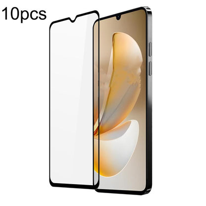 10pcs DUX DUCIS 0.33mm 9H Medium Alumina Tempered Glass Film, For Realme C100 5G, For Realme C100 4G, For Realme Narzo 100 Lite 5G, For Realme P4 Lite 4G / 5G, For Realme Neo8 5G, For Realme 16 5G, For Realme 16 Pro 5G, For Realme C85 5G / 15x 5G India...