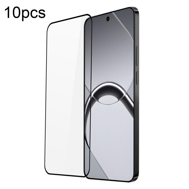 10pcs DUX DUCIS 0.33mm 9H Medium Alumina Tempered Glass Film, For Realme C100 5G, For Realme C100 4G, For Realme Narzo 100 Lite 5G, For Realme P4 Lite 4G / 5G, For Realme Neo8 5G, For Realme 16 5G, For Realme 16 Pro 5G, For Realme C85 5G / 15x 5G India...