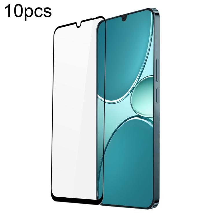 10pcs DUX DUCIS 0.33mm 9H Medium Alumina Tempered Glass Film, For Realme C100 5G, For Realme C100 4G, For Realme Narzo 100 Lite 5G, For Realme P4 Lite 4G / 5G, For Realme Neo8 5G, For Realme 16 5G, For Realme 16 Pro 5G, For Realme C85 5G / 15x 5G India...