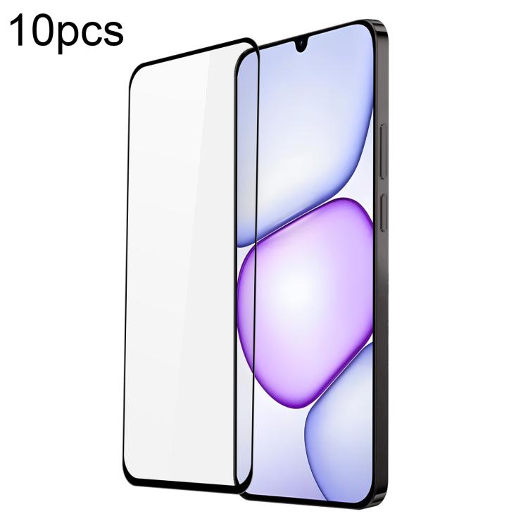 10pcs DUX DUCIS 0.33mm 9H Medium Alumina Tempered Glass Film, For Realme C100 5G, For Realme C100 4G, For Realme Narzo 100 Lite 5G, For Realme P4 Lite 4G / 5G, For Realme Neo8 5G, For Realme 16 5G, For Realme 16 Pro 5G, For Realme C85 5G / 15x 5G India...