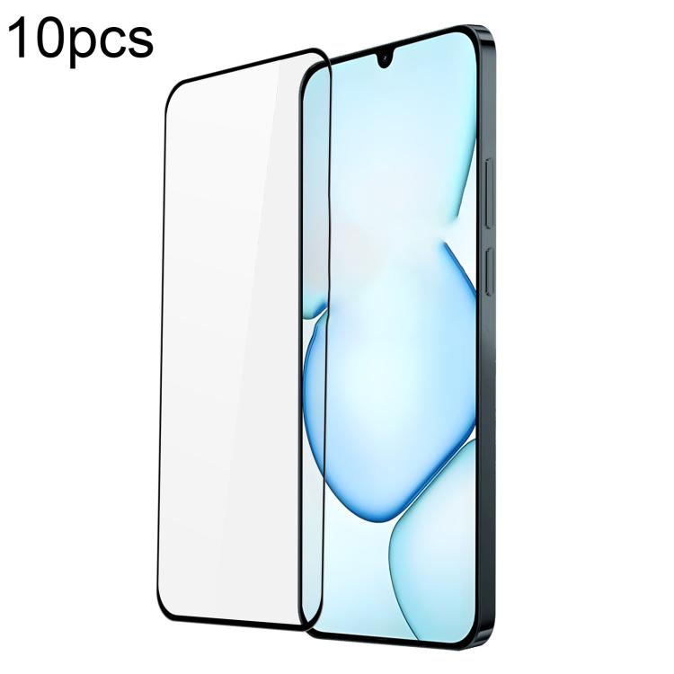 10pcs DUX DUCIS 0.33mm 9H Medium Alumina Tempered Glass Film, For Realme C100 5G, For Realme C100 4G, For Realme Narzo 100 Lite 5G, For Realme P4 Lite 4G / 5G, For Realme Neo8 5G, For Realme 16 5G, For Realme 16 Pro 5G, For Realme C85 5G / 15x 5G India...