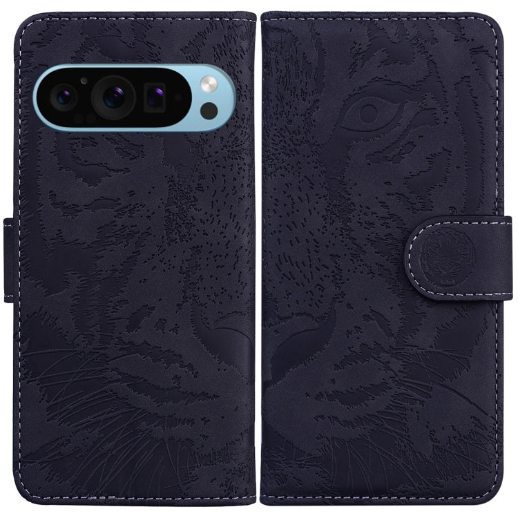 Tiger Embossing Pattern Flip Leather Phone Case, For Google Pixel 10a, For Google Pixel 9a, For Google Pixel 9 Pro 5G, For Google Pixel 9, For Google Pixel 8a