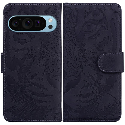 Tiger Embossing Pattern Flip Leather Phone Case, For Google Pixel 10a, For Google Pixel 9a, For Google Pixel 9 Pro 5G, For Google Pixel 9, For Google Pixel 8a