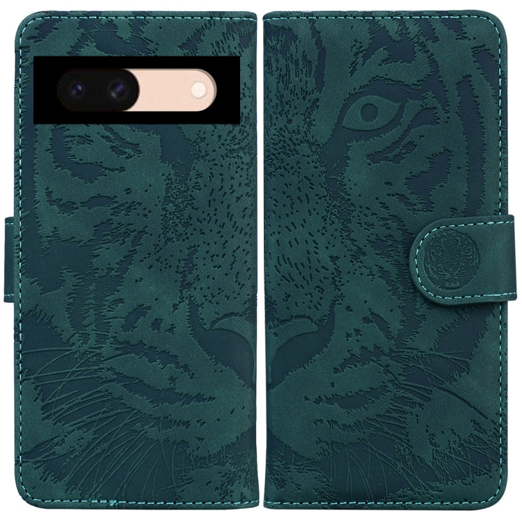Tiger Embossing Pattern Flip Leather Phone Case, For Google Pixel 10a, For Google Pixel 9a, For Google Pixel 9 Pro 5G, For Google Pixel 9, For Google Pixel 8a