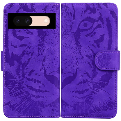 Tiger Embossing Pattern Flip Leather Phone Case, For Google Pixel 10a, For Google Pixel 9a, For Google Pixel 9 Pro 5G, For Google Pixel 9, For Google Pixel 8a