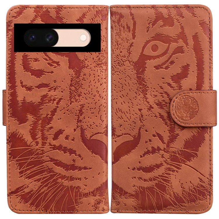 Tiger Embossing Pattern Flip Leather Phone Case, For Google Pixel 10a, For Google Pixel 9a, For Google Pixel 9 Pro 5G, For Google Pixel 9, For Google Pixel 8a