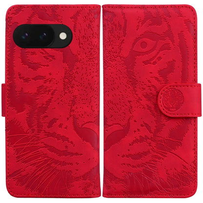 Tiger Embossing Pattern Flip Leather Phone Case, For Google Pixel 10a, For Google Pixel 9a, For Google Pixel 9 Pro 5G, For Google Pixel 9, For Google Pixel 8a