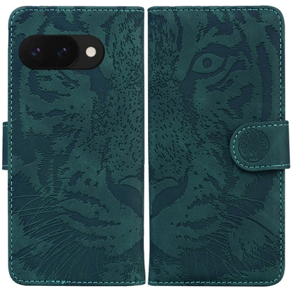 Tiger Embossing Pattern Flip Leather Phone Case, For Google Pixel 10a, For Google Pixel 9a, For Google Pixel 9 Pro 5G, For Google Pixel 9, For Google Pixel 8a