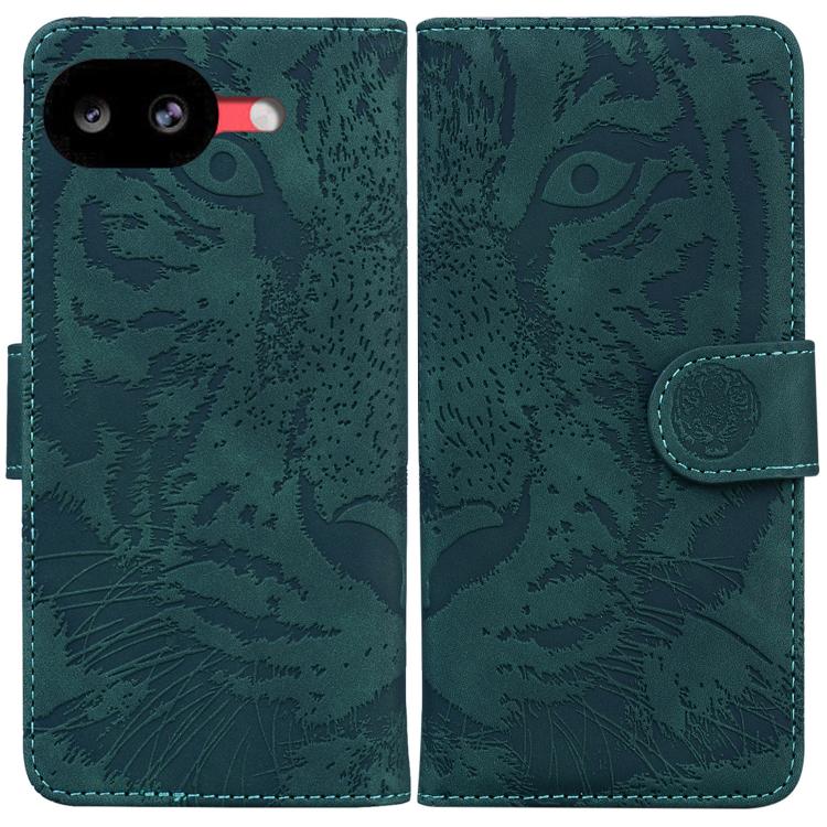 Tiger Embossing Pattern Flip Leather Phone Case, For Google Pixel 10a, For Google Pixel 9a, For Google Pixel 9 Pro 5G, For Google Pixel 9, For Google Pixel 8a