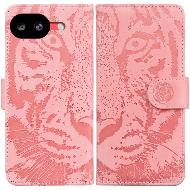 Tiger Embossing Pattern Flip Leather Phone Case, For Google Pixel 10a, For Google Pixel 9a, For Google Pixel 9 Pro 5G, For Google Pixel 9, For Google Pixel 8a