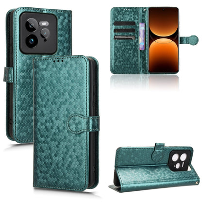 Honeycomb Dot Texture Leather Phone Case, For Realme GT 7 5G Global, For Realme 14x 5G Malaysia / V70, For Realme 14 5G, For Realme 14 Pro Lite / 13 Pro Global, For Realme P3 Pro, For Realme 14 Pro+, For Realme 14 Pro, For Realme C75 4G                ...