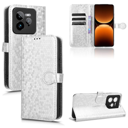 Honeycomb Dot Texture Leather Phone Case, For Realme GT 7 5G Global, For Realme 14x 5G Malaysia / V70, For Realme 14 5G, For Realme 14 Pro Lite / 13 Pro Global, For Realme P3 Pro, For Realme 14 Pro+, For Realme 14 Pro, For Realme C75 4G                ...